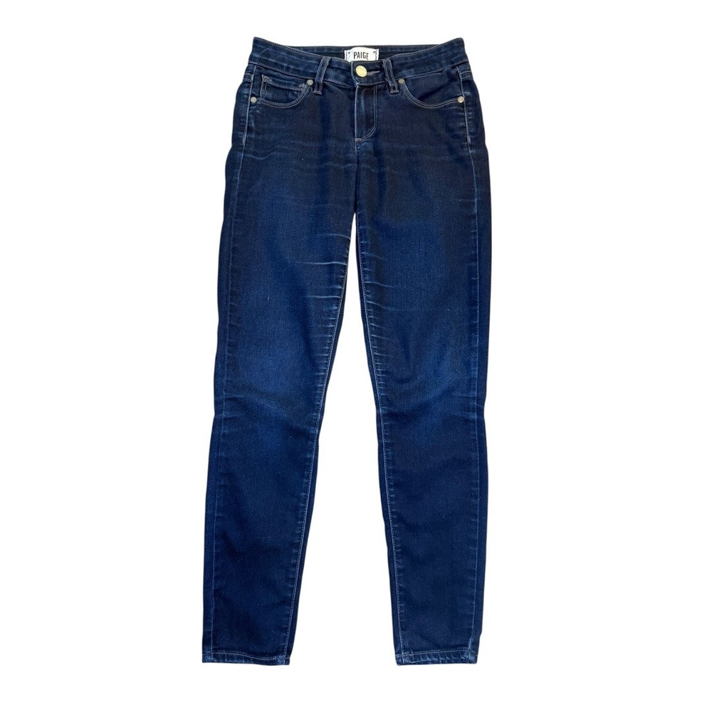 Paige Verdugo Ultra Skinny Jeans Size 0 (24) Pinnacle Dark Wash Indigo